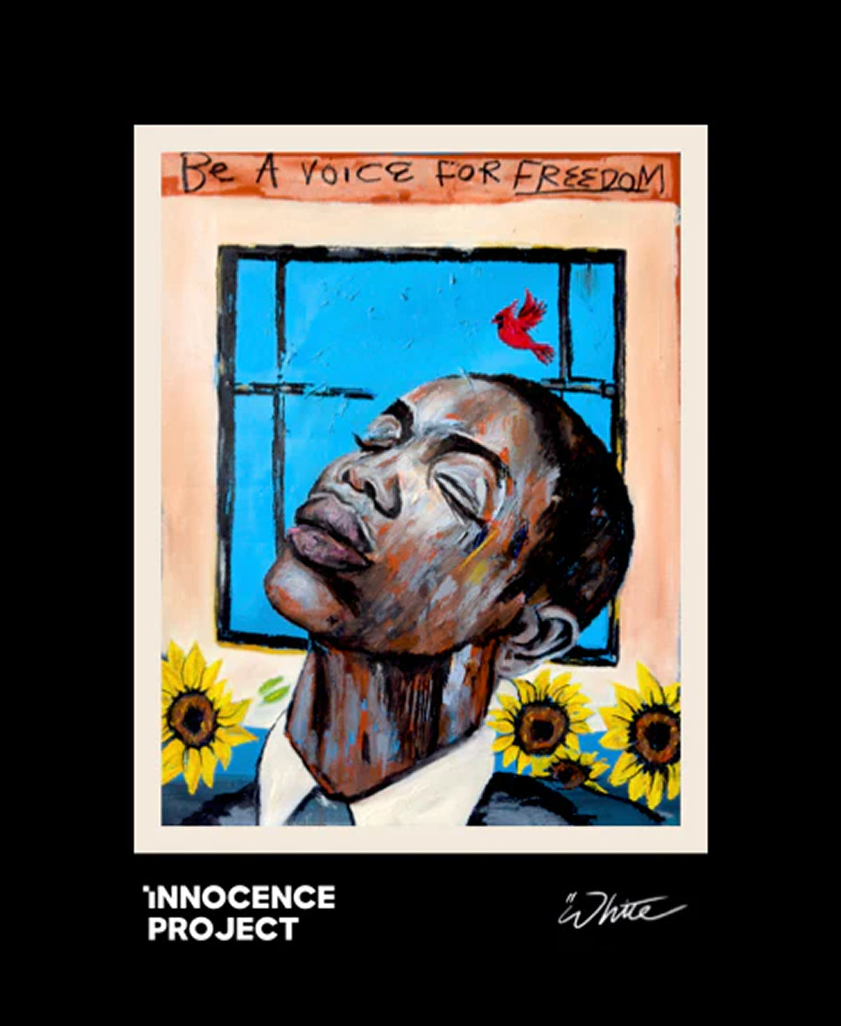 Dwight White Art Card